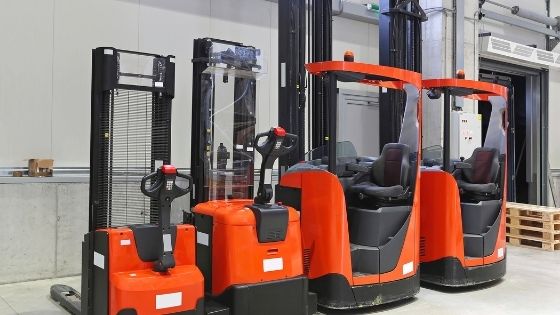 used reach forklift for sale
