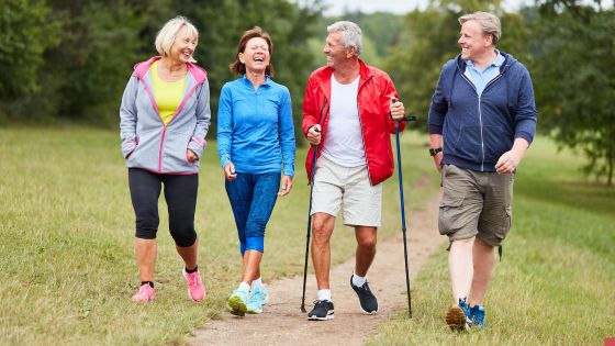 how outdoor activities improve elderly well-being